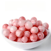 OZ DIY PK6002 Pink Chalcedony Loose Bead